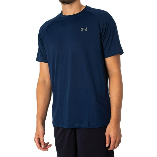Camiseta Under Armour Tech 2.0 para hombre, talla XL, color azul oscuro