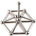 thumbnail image 3 of Cubo de imanes de Metal, bloques de construcción mágicos, rompecabezas educativos de juguete para niños, 3 of 4