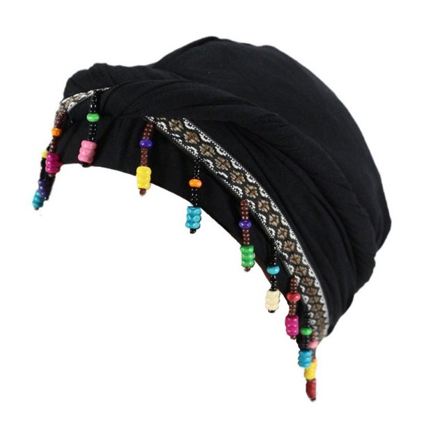 Sombreros. Pañuelos para la cabeza para hombre y mujer, forrados de satén con borlas, trenzas y sin ala. Sombreros vintage de toalla. Sombrero de poliéster para mujer.