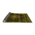 thumbnail image 2 of Ahgly Company Indoor Rectangle Abstract Orange Modern Area Rugs, 3' x 5', 2 of 4