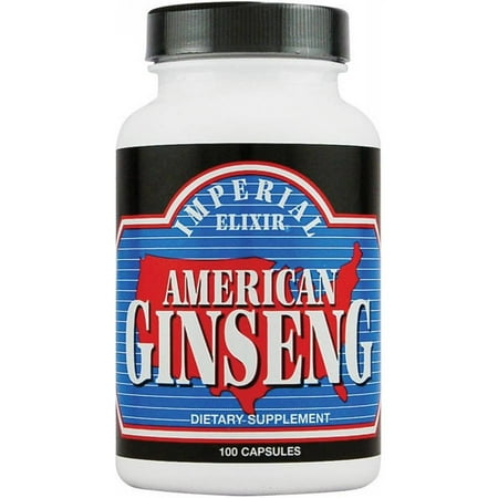 Imperial Elixir Le ginseng américain, 100 CT