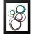 thumbnail image 2 of Zarris, Chariklia 19x24 Black Modern Framed Museum Art Print Titled - Rounds I, 2 of 5