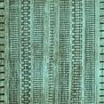 thumbnail image 1 of Ahgly Company Indoor Square Abstract Light Blue Modern Area Rugs, 6' Square, 1 of 4