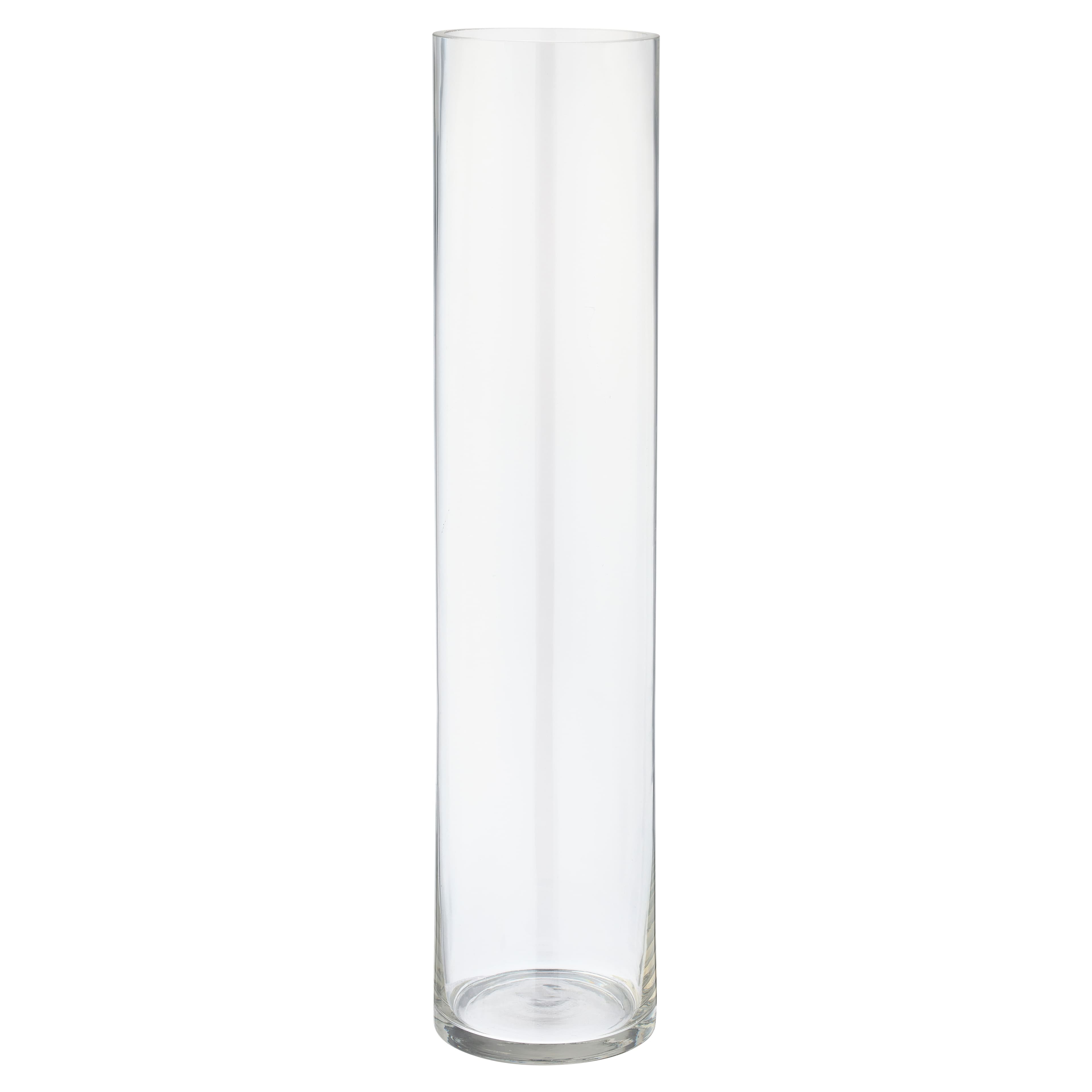 MICHAELS Bulk 12 Pack 18" Cylinder Glass Vase by Ashland™