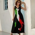 thumbnail image 5 of Italy Flag Map Sleeveless Dress Summer Women Clothes Dress for Pregnant Women Dresses, 5 of 9