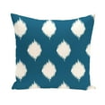 thumbnail image 2 of Simply Daisy 16" x 16" Ikat Dot Geometric Print Pillow, 2 of 2