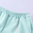thumbnail image 5 of NAISIBABY Outfit Sets for Girls Long Sleeve Crew Neck Sweatshirt +Pants Fall 2-Piece Set Green Size 10, 5 of 7