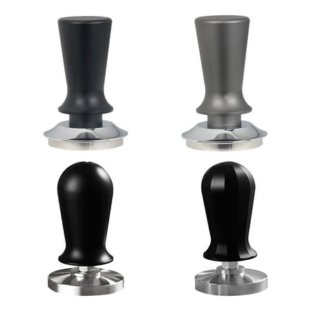 

Coffee Tamper Stainless Steel Espresso Tamper Stainless Steel Handle with 30 Pounds of Pressure Constant Spring Pressure Powder Hammer 51/53/58mm