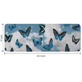 thumbnail image 7 of Lightblue Butterfly Sparkle Pattern Kitchen Rug Mat,Kitchen Runner Rugs Non Skid Washable,Decorative Kitchen Floor Mats for Kitchen,Sink,Laundry,17"x47.2", 7 of 7