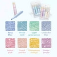 thumbnail image 7 of FastXmas Sparkly Highlighter, 4 Pcs Water Based Chisel Tip Marker Pen with Glitter Powder, Assorted Colors Quick Dry Highlighters Office Suppiles for Journal Note Organizing and Coloring, 7 of 7