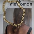 thumbnail image 3 of Shengyu Classic Necklace Beautiful Waterproof Coarse Chain Necklaces Neckchain 1Set, 3 of 5