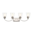 thumbnail image 2 of 3604-BN Millennium Lighting Forsyth - 4 Light Bath Vanity-9 Inches Tall and 31 Inches Wide-Brushed Nickel Finish, 2 of 2