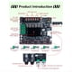 thumbnail image 3 of Placa Amplificadora Digital Bluetooth con Cable -MT21S, Chip Amplificador de Subwoofer de 50 + 50 + 100 W, TPA3116, 3 of 5