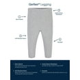 thumbnail image 5 of Gerber Baby & Toddler Girls Premium Leggings, 3-Pack, (Newborn - 5T), 5 of 6