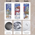 thumbnail image 2 of Christmas Snowman 20oz Coffee Mug Cup,Stainless Steel Thermos Water Bottle Car Cup Portable Travel, 2 of 6