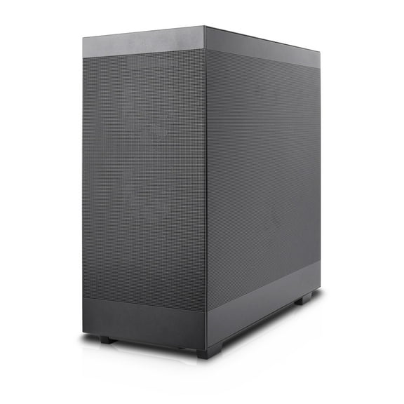 Rosewill Helium Flow Black Mid Tower Computer Gaming Case, Mesh Panel, ATX, Tool-less, High-Airflow, 1x 120mm PWM Fan