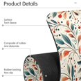 thumbnail image 4 of Yayeee Faucet Mat for Kitchen Sink 30" Diatomite Long Splash Guard Pad, Beige Whimsical Leaves, 4 of 7