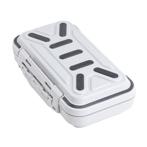 Caja de cebo impermeable señuelo de pescado cuchara anzuelo caja de cebo multicompartimento para pesca