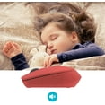 thumbnail image 2 of Multi-device Silent Bluetooth Mouse Can Easily Switch Up To 3 Devices Wireless Noise-free Ergonomic Optical Mouse, Red, 2 of 10
