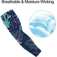 thumbnail image 4 of GZHJMY Arm Sleeves Colorful Fun Coral for Men Women for Outdoor Indoor, 4 of 6