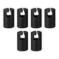 thumbnail image 2 of jinwen Capuchons de Perche d'Enceinte de Trampoline Housse de Protection Robuste pour Filles Garçons Jardin Noir 6 Pcs, 2 of 9