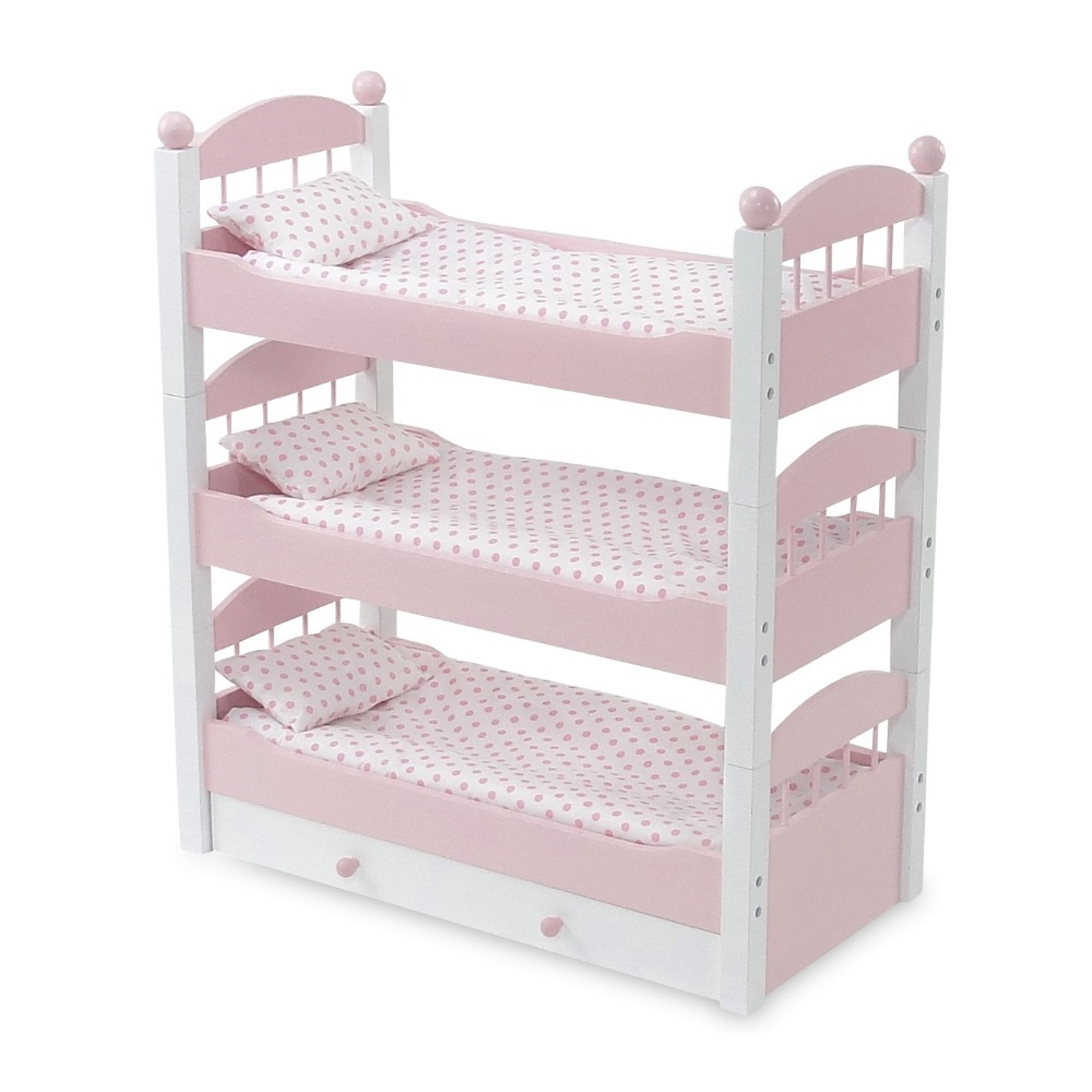 doll bunk bed with trundle
