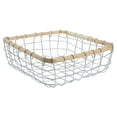 thumbnail image 4 of BERTDOMD Iron Wire Woven Basket Wedding Metal Gift Basket Bread Basket Candy Storage Container, 4 of 5