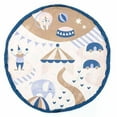 thumbnail image 4 of Play & Go - Circus Theme - 3-in-1 Play Mat - Storage Bag & Diaper Bag - Réversible with Elephants & Shapes - Fun & Interactive for Kids - 140 cm Diameter - Suitable for Newborn to Toddler - Easy to Ca, 4 of 6
