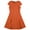 Orange, variant on Alfani Womens Lace A-line Dress, Green, 12