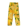 thumbnail image 5 of Fotbe Yellow Limes Men's Pajama Pants,Sleepwear Pants,Pj Bottoms Drawstring And Pockets-XX-Large, 5 of 9