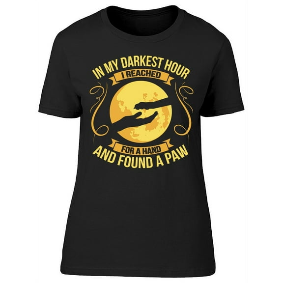 Found A Paw T-Shirt Women -Image by Shutterstock, Female XX-Large