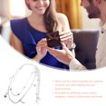 thumbnail image 4 of Moon Dangle Necklace Star Charm Choker Clavicle Jewelry Alloy Neck Pendant, 4 of 8