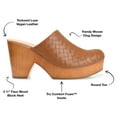 thumbnail image 5 of Journee Collection Womens Kelsy Mules Mid Block Heel Round Toe Pumps, 5 of 6