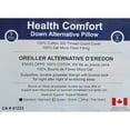 thumbnail image 4 of Cotton House - 100% Micro Gel Fiber Pillow, Cotton Shell, Standard Size, Made in Canada, 4 of 4