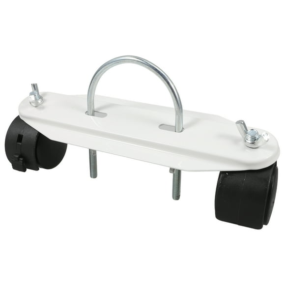 Shisuyan Pièces de Rechange Universelles pour Radiateur de Patio Roues Pivotantes à 360 Degrés avec Freins Supports de Poulie Mobile pour Déplacement Facile pour Radiateurs d'Extérieur