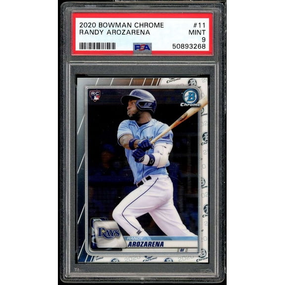 Randy Arozarena Rookie Card 2020 Bowman Chrome #11