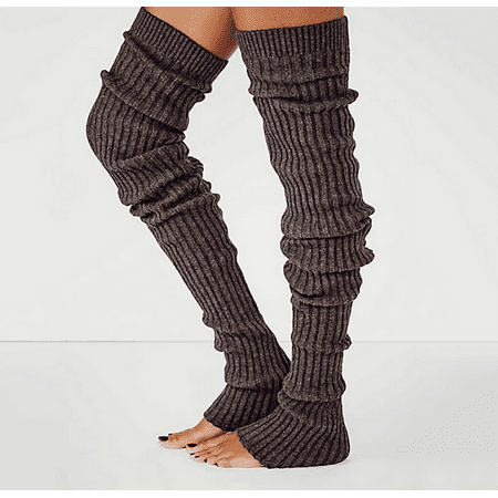Adult Acrylic Knee High Leg Warmers - More Colors - Candy Apple