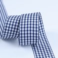 thumbnail image 1 of 6mm Wide Lattice Plaid Ribbons Bow Ribbon Gift Wrapping Polyester Ribbon Handmade DIY Accessories,50 Yards Color 10, 1 of 5