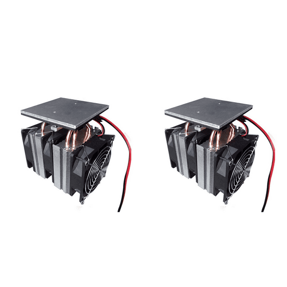 2X 12V 240W Peltier Chip Semiconductor Cooling Plate Refrigerator Large Power Assisted for Computer Cooling Plate