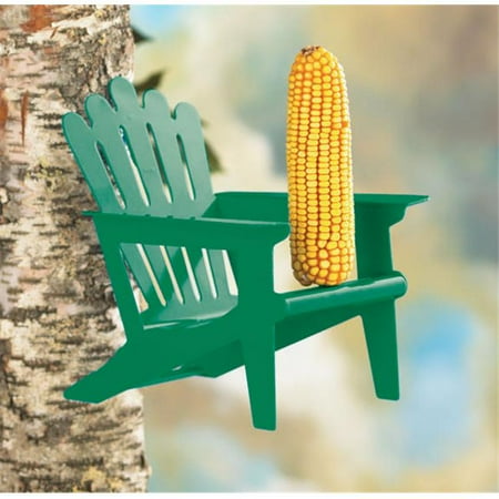 Adirondack Squirrel - Adirondack Chair Squirrel Feeder - Green