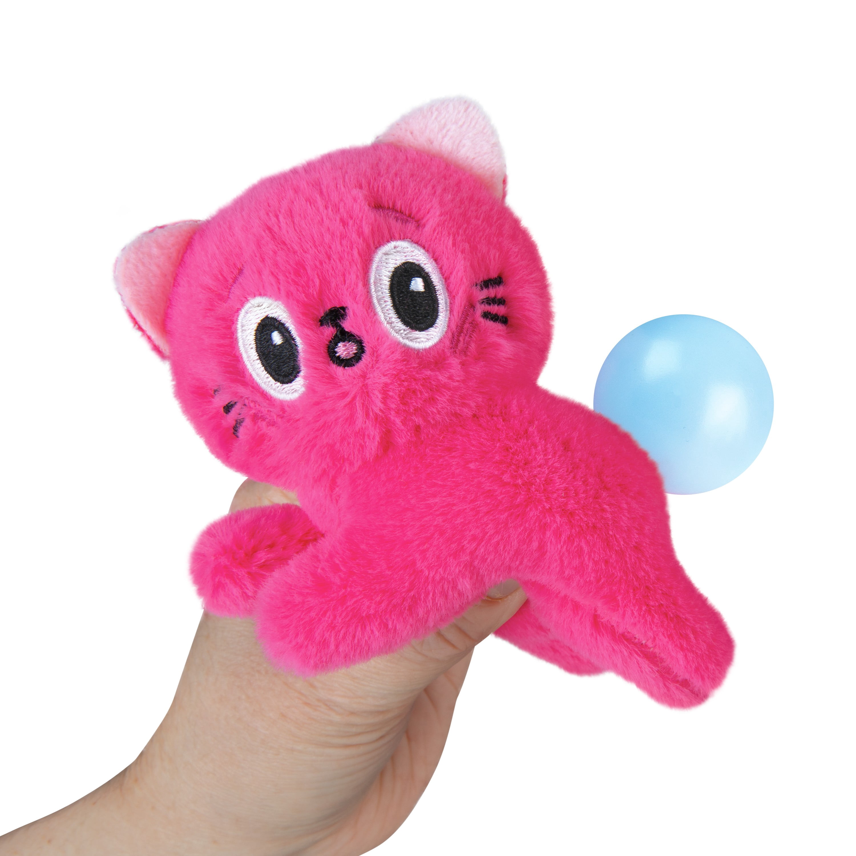 ORB Tootzeez Animals Plush Blind Box Keychain Charms - 1 Assorted Tootzeez Animal Fidget Plush Toy Charm - Squeeze for an Cute Toot Bubble - Collectible Squeeze Toys for Backpacks Keys Handbags More