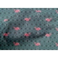 thumbnail image 4 of oneOone Cotton Poplin Fabric Geometric & Flamingo Bird Printed Craft Fabric BTY 42 Inch Wide, 4 of 4