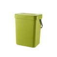 thumbnail image 1 of HLONK Compost Bin Kitchen Flexible Placement Kitchen Composter Moisture-Resistant Countertop Compost Bin Green 3L, 1 of 2