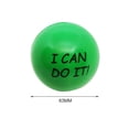 thumbnail image 2 of Pelotas antiestrés, pelota de descompresión con citas motivacionales, pelotas de ejercicio manual, juguetes inquietos para niños y adultos para aliviar la ansiedad y el estrés YUNYI BRAND Deportes, 2 of 8
