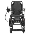 thumbnail image 2 of SUSUchens Folding Electric Wheelchair for Adults, Lightweight Intelligent Power Wheelchair, 12 Miles Portable Motorized Wheelchair with Swing-Back, Desk-Length Arm & Elevating Footrests _Black, 2 of 13