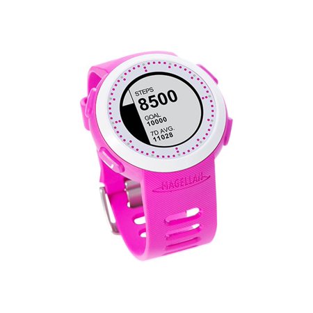 Magellan Echo Fit - 46 mm - smart watch - display 1" - monochrome - Bluetooth - 1.55 oz - pink