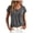 Grey^lxz, variant on QGJZVUNL Womens Short Sleeved T Shirt Round Neck Going Out Tops with Button Casual Summer Clothes Size 2XL