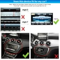 thumbnail image 3 of Road Top Android 13 Car Stereo 10.25" 8GB+256GB Car Touch Screen for Mercedes Benz GLA CLA A Class X156 C117 2016-2018 NTG 5.0, Support Wireless Apple Carplay Android Auto Navigation Camera, 3 of 10