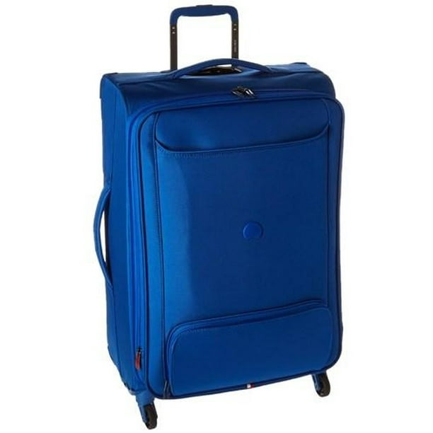 DELSEY Delsey Chatillon Softside 25 Inch 4 Wheel Spinner Trolley Blue