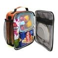 thumbnail image 4 of ALAZA Fox at Fire Lunch Box Insulated Lunch Bag Reusable Thermal Cooler Tote School Picnic, 4 of 6